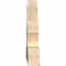 Ekena Millwork Richland Rough Sawn Timber Gable Bracket, Douglas Fir, 48"W x 24"H x 4"D x 6"F, 12/12 Pitch GBW048X24X0406RIC00RDF - alternate 2